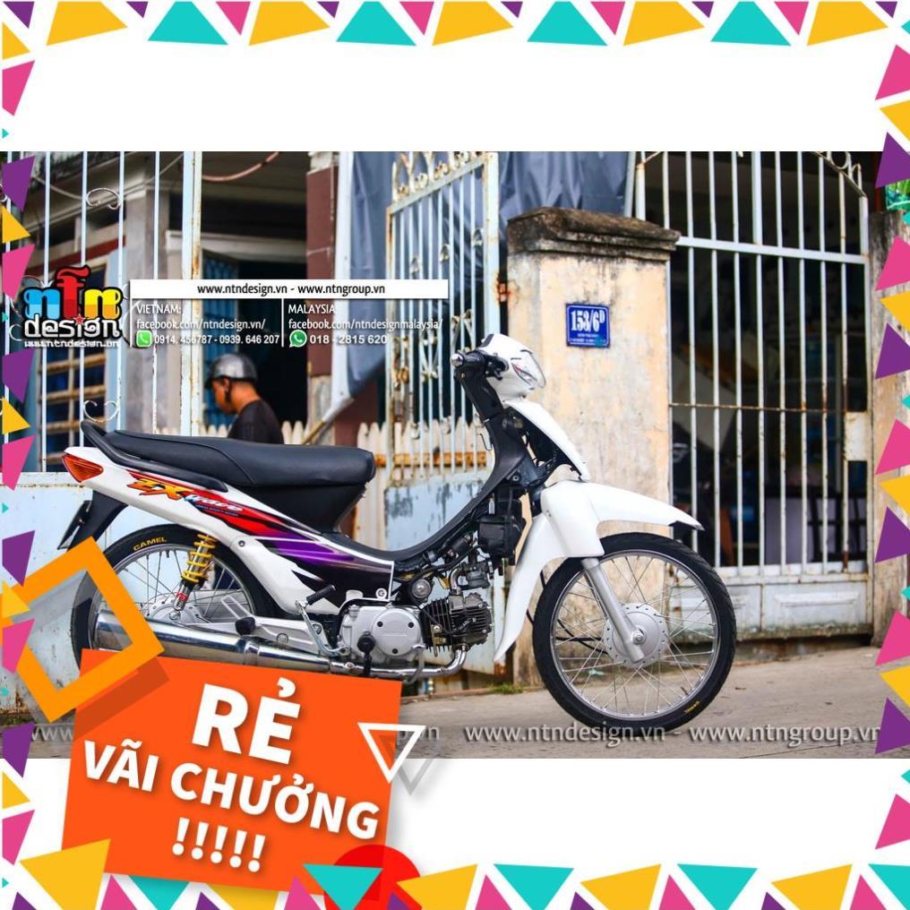 Tem Rời Wave Nhỏ Mẫu ZX Trắng Đen