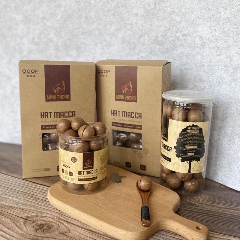 500G Hạt Macca sấy rang tách nứt loại 1