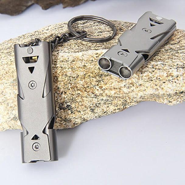 Còi kép cao cấp huấn luyện chim săn mồi chó thú cưng