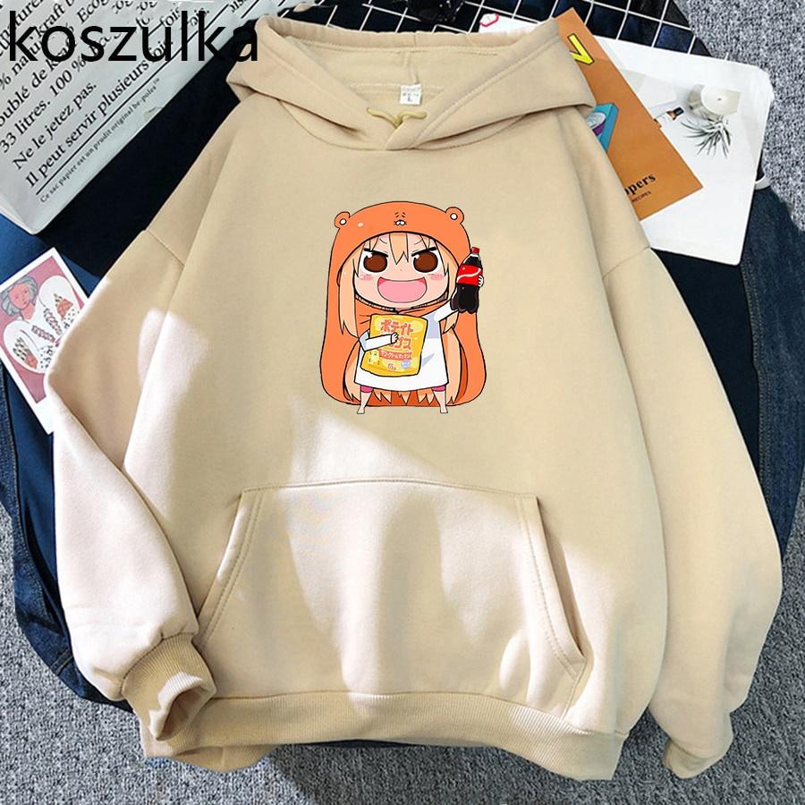 Áo Hoodie In Hình Anime Doma Umaru Đáng Yêu Thời Trang Cho Nữ