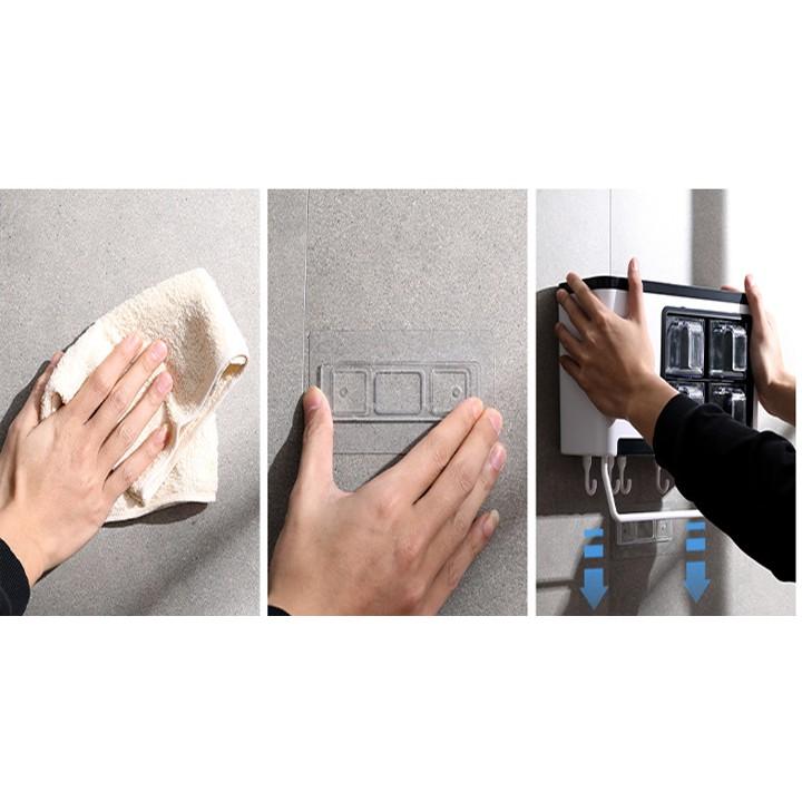 Kệ đựng gia vị và đồ dùng nhà bếp - Có thể treo tường hoặc để bàn