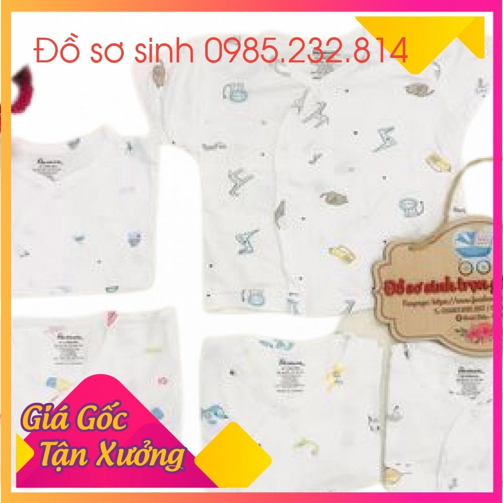 ÁO THUN LẠNH CÚC LỆCH CỘC TAY SƠ SINH-12Kg