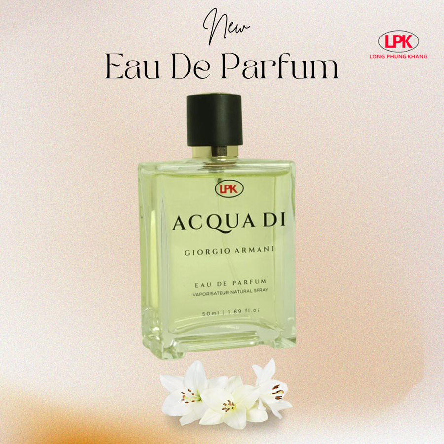 Nước Hoa Nam Cao Cấp AQUA DI 5ml & 50mL LPK Eau De Parfum Chính Hãng