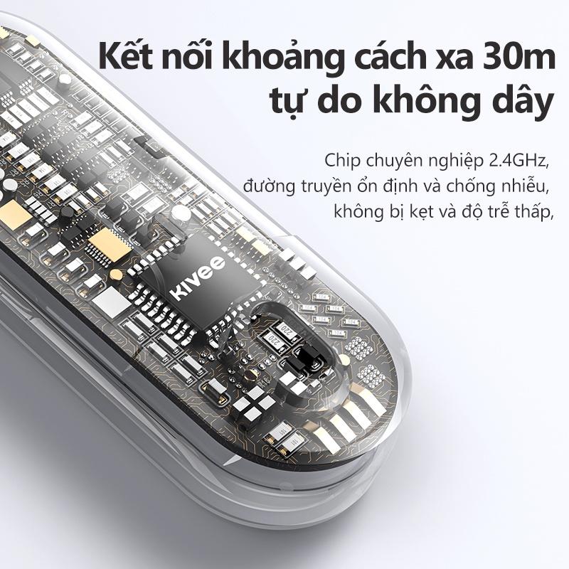 Hàng chính hãng Micrô Lavalier không dây Đài phát thanh HD đa năng cho điện thoại di động / máy tính bảng / máy tính