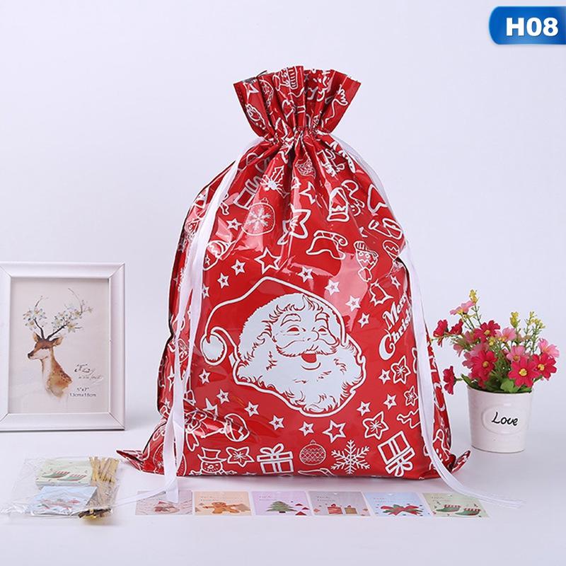Túi Dây Rút Đựng Quà Giáng Sinh