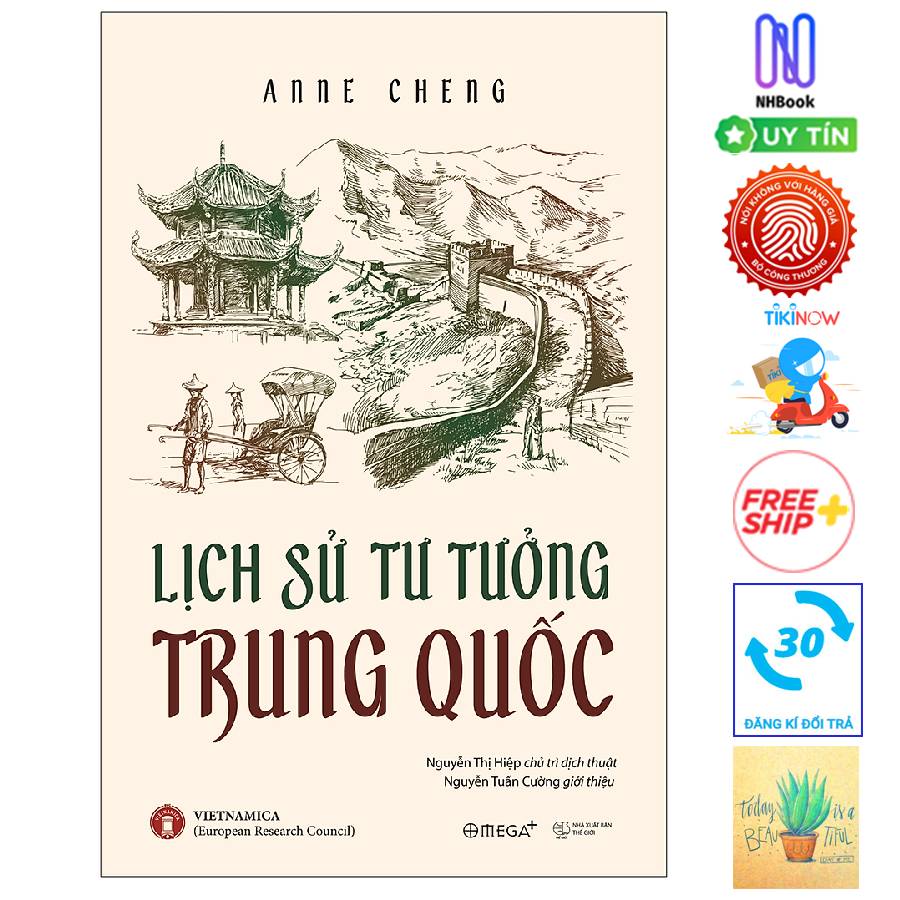 Lịch Sử Tư Tưởng Trung Quốc (Bìa Cứng)- Tặng kèm sổ tay 