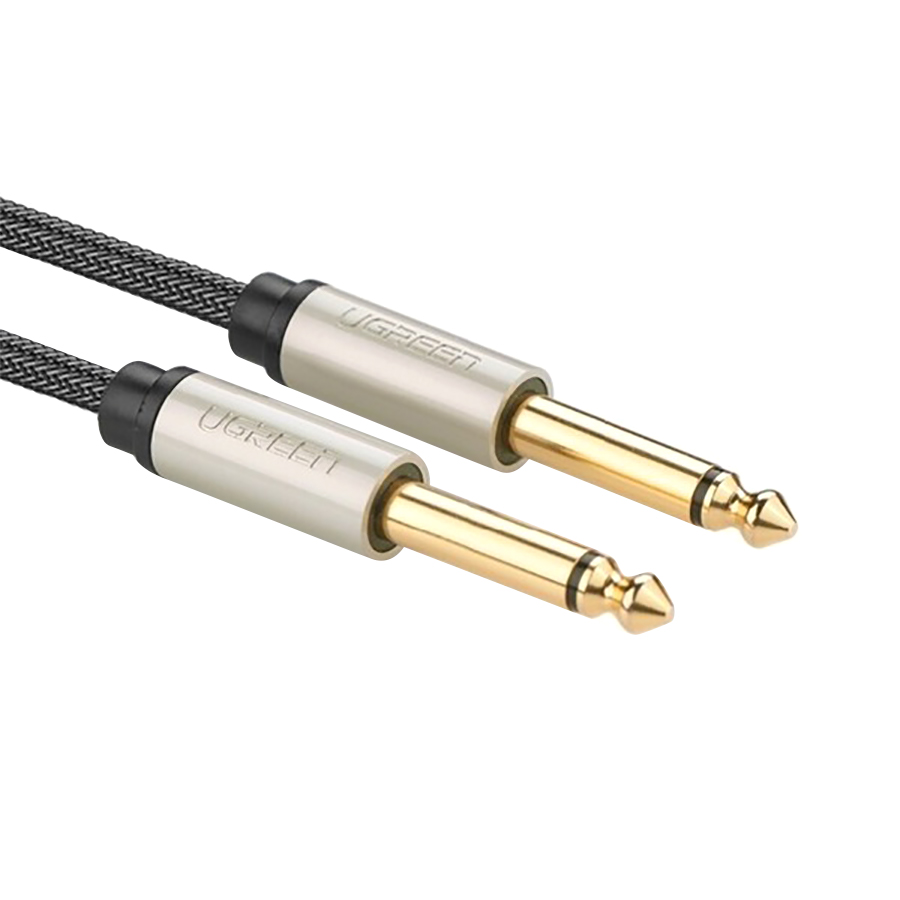 Cáp Audio 6,35mm Ugreen Mạ Vàng - Hàng Chính Hãng