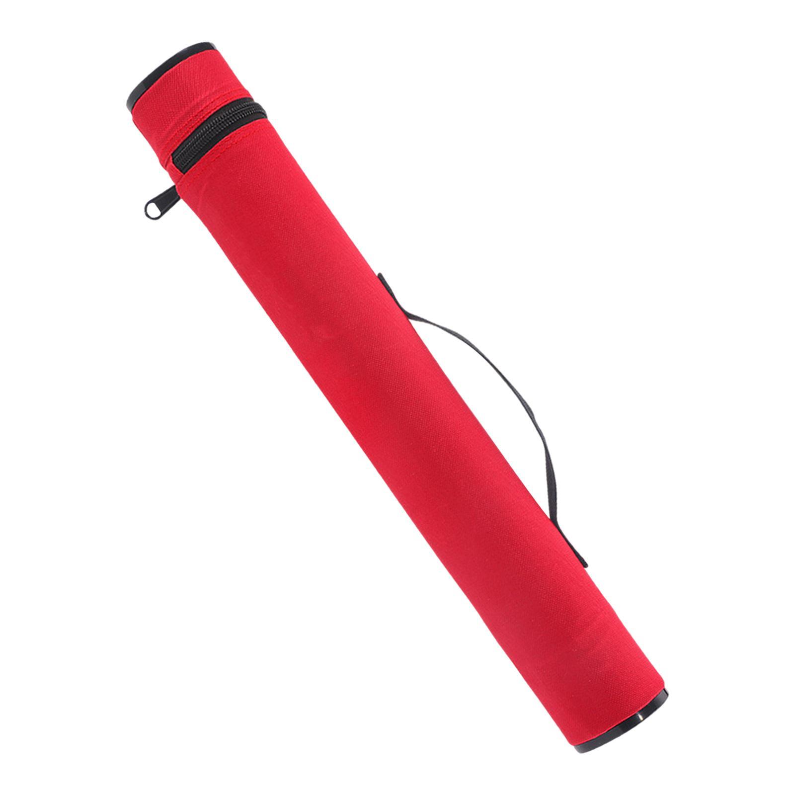 Fly Fishing Rods Case Travel Carry Case Portable Accessories Storage Organizer Fishing Rod Cover Fishing Pole Storage Bag Fishing Rods Bags