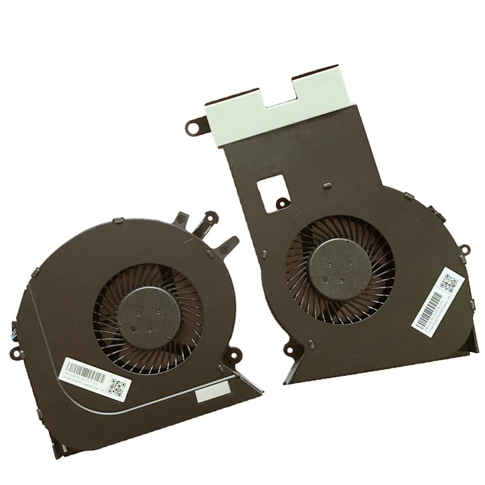 Máy Tính Xách Tay Mới CPU GPU Làm Mát Quạt Mát Cho HP 4 Điềm Cộng Với 17.3 "17-Một 17-AN010CA 17-AN012DX 931576-001 931577-001 17-AN001CA