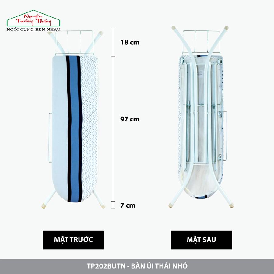 Bàn để ủi cầu là quần áo kiểu đứng Jolly 30x97cm Thái Nhỏ Nguyễn Trường Thắng - Ironing board 30x97cm with locker
