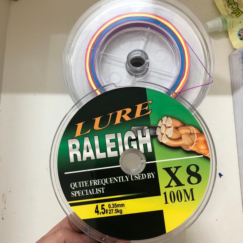 Dù lure dây câu cá chuyên lure X8 dài 50m siêu mịn 8 lõi siêu khỏe
