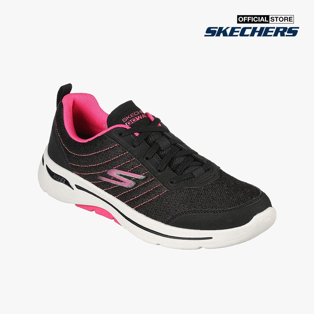 SKECHERS - Giày sneaker nữ thắt dây GOwalk Arch Fit True Vision 124484