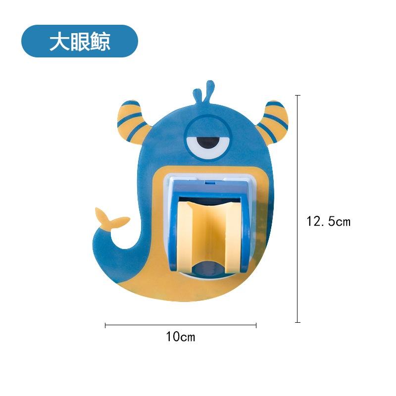 Móc treo vòi sen phòng tắm, kẹp giữ vòi sen treo cây lau nhà đa năng hình thú dễ thương siêu chắc chắn