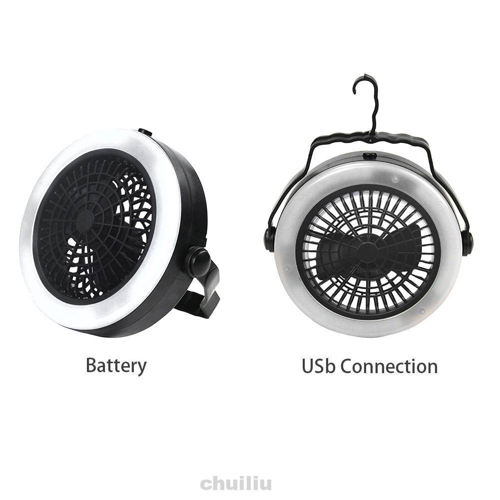 Quạt Sinh Tồn Đa Năng 2 Trong 1 12 Đèn Led