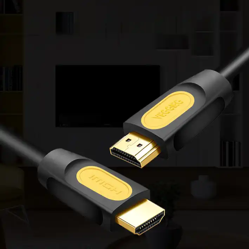 Cáp HDMI 2.0 4K 60Hz 1.5m, 3m, 5m Hàng Chính Hãng VEGGIEG 4K | Cáp HDMI chuẩn 4K 60fps | Chính hãng bảo hành 1 đổi 1 | Giá đã có VAT