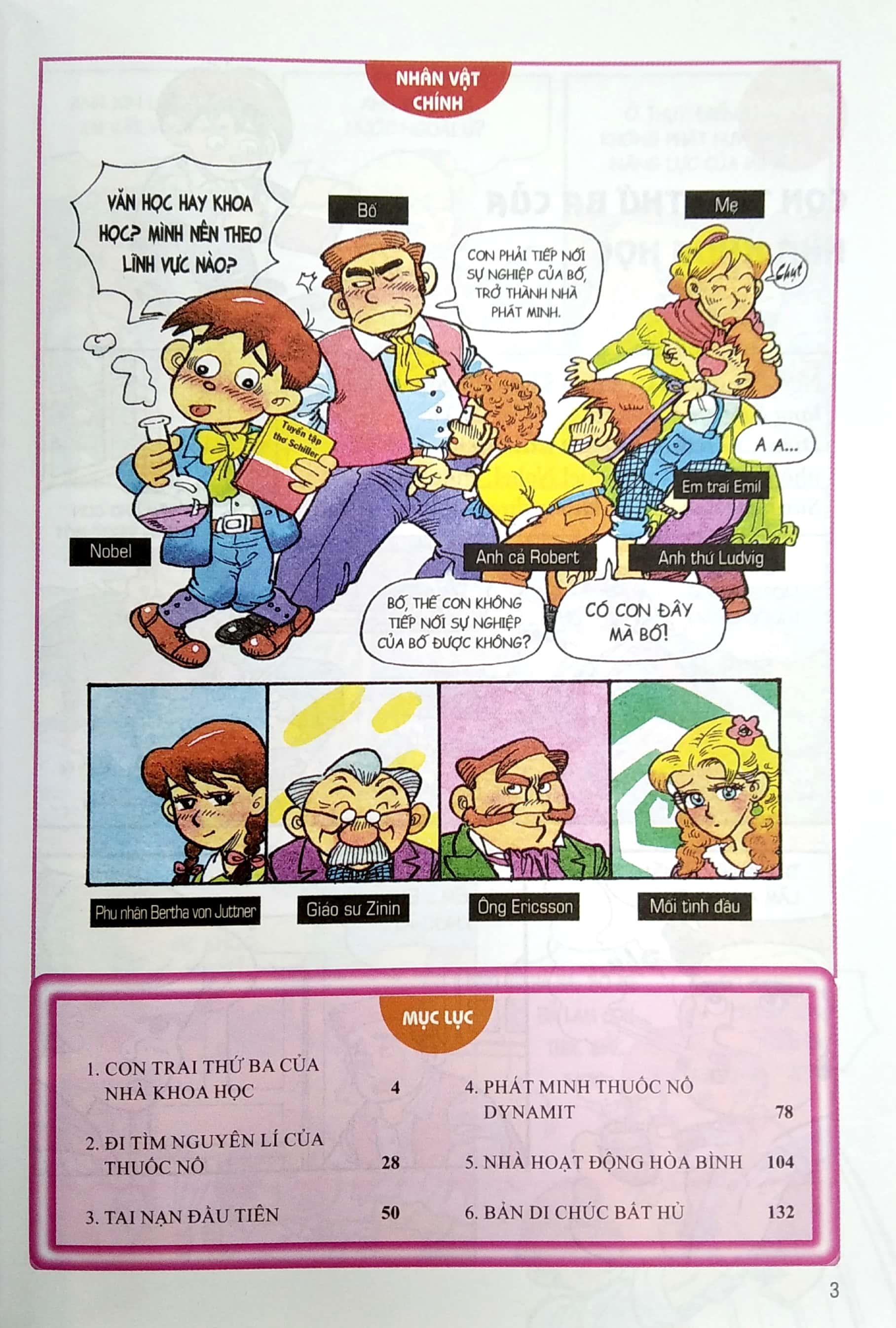 Danh Nhân Thế Giới: Nobel (Tái Bản 2022)