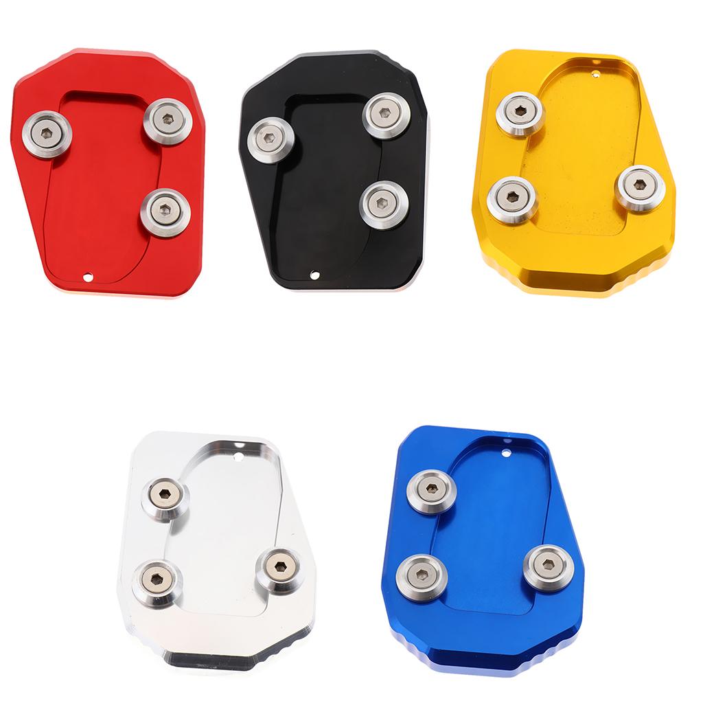 Motorbike Kickstand Side Extension Plate Pad For Yamaha MT-09 13-16
