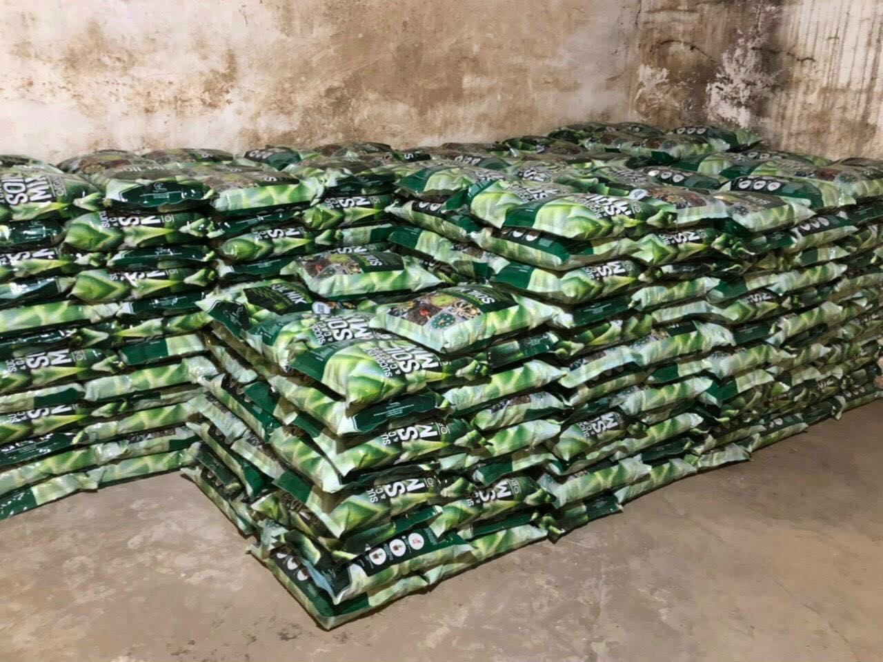 Soil Mix - Giá thể - đất trồng sen đá xương rồng cao cấp, siêu rẻ túi 6kg