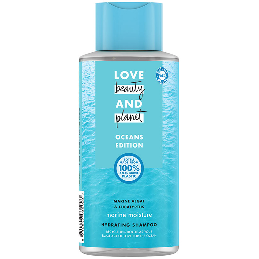 Combo 2 Dầu Gội Không Sulfate Love Beauty And Planet Đại Dương Dưỡng Tóc 400ml