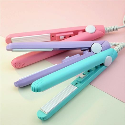 MÁY DUỖI THẲNG UỐN CỤP TÓC VÀ MÁY BẤM TÓC DẬP XÙ MINI TỰ TẠO KIỂU TÓC CỰC ĐẸP CHUẨN SALON - NHỎ GỌN DỄ SỬ dụng