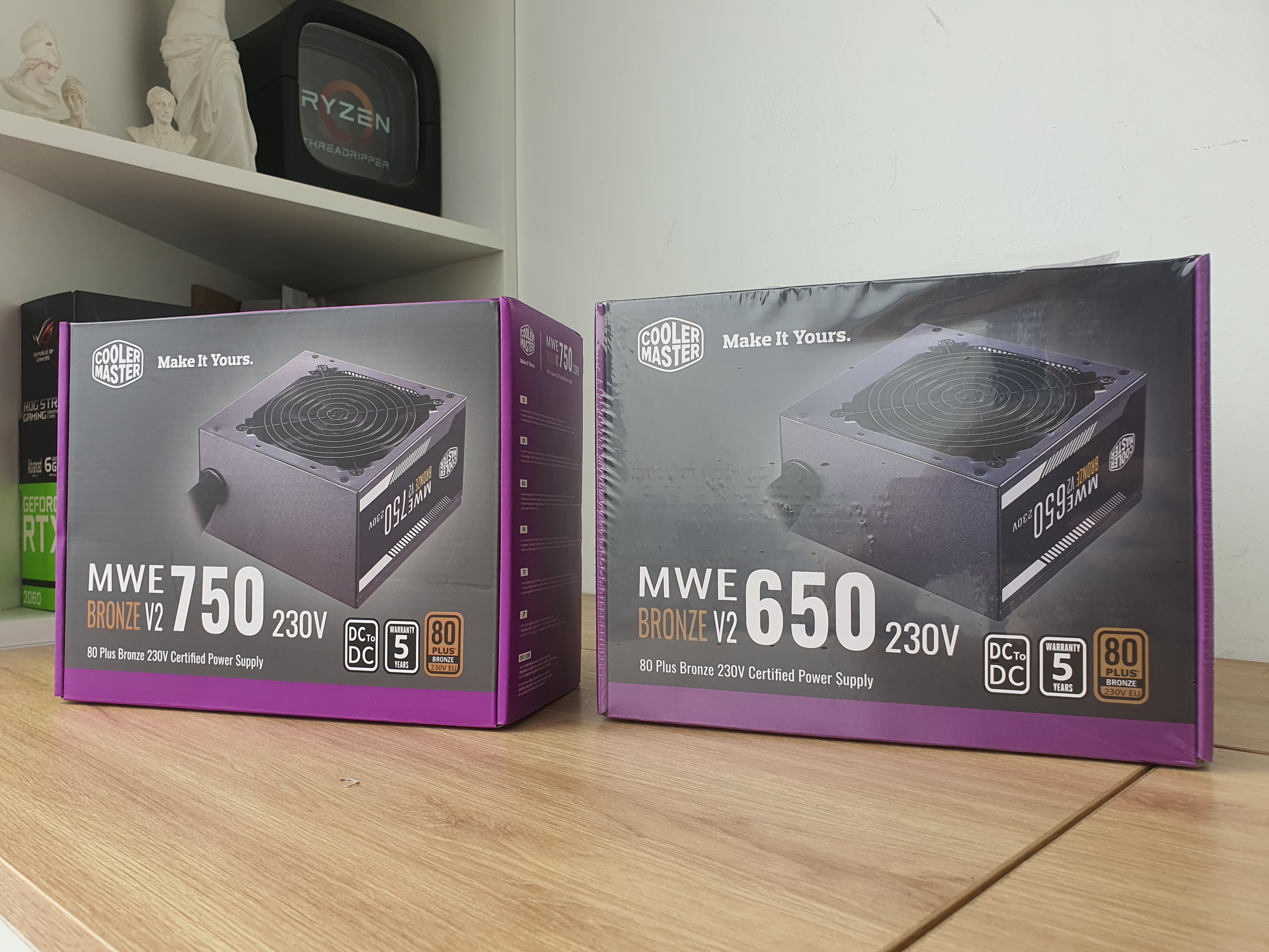 Nguồn Máy Tính Cooler Master MWE 650 BRONZE - V2 - 230V ,( MWE V2 650W ) New , FullVAT, BH 60T- Hàng Chính Hãng