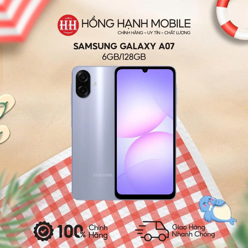 Điện Thoại Samsung Galaxy A07 6GB/128GB - Hàng Chính Hãng
