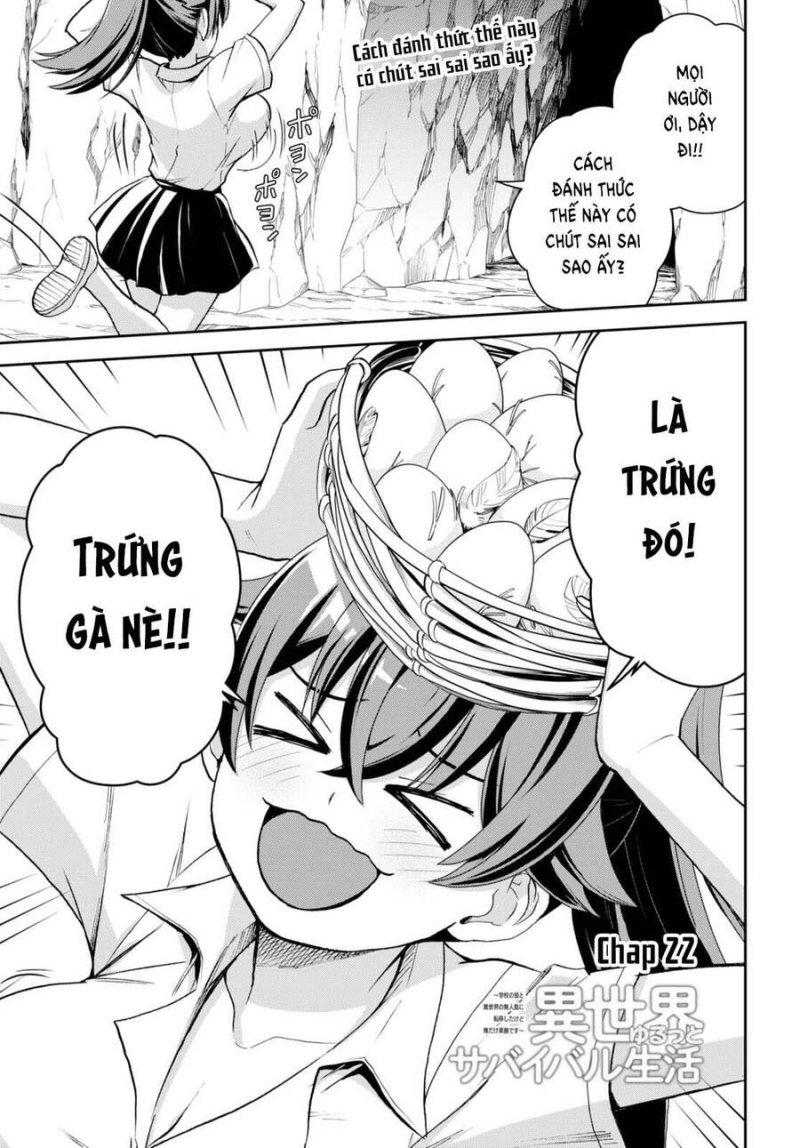 isekai yurutto survival seikatsu: gakkou no minna to isekai no mujintou ni tenishitakedo ore dake chapter 22 5