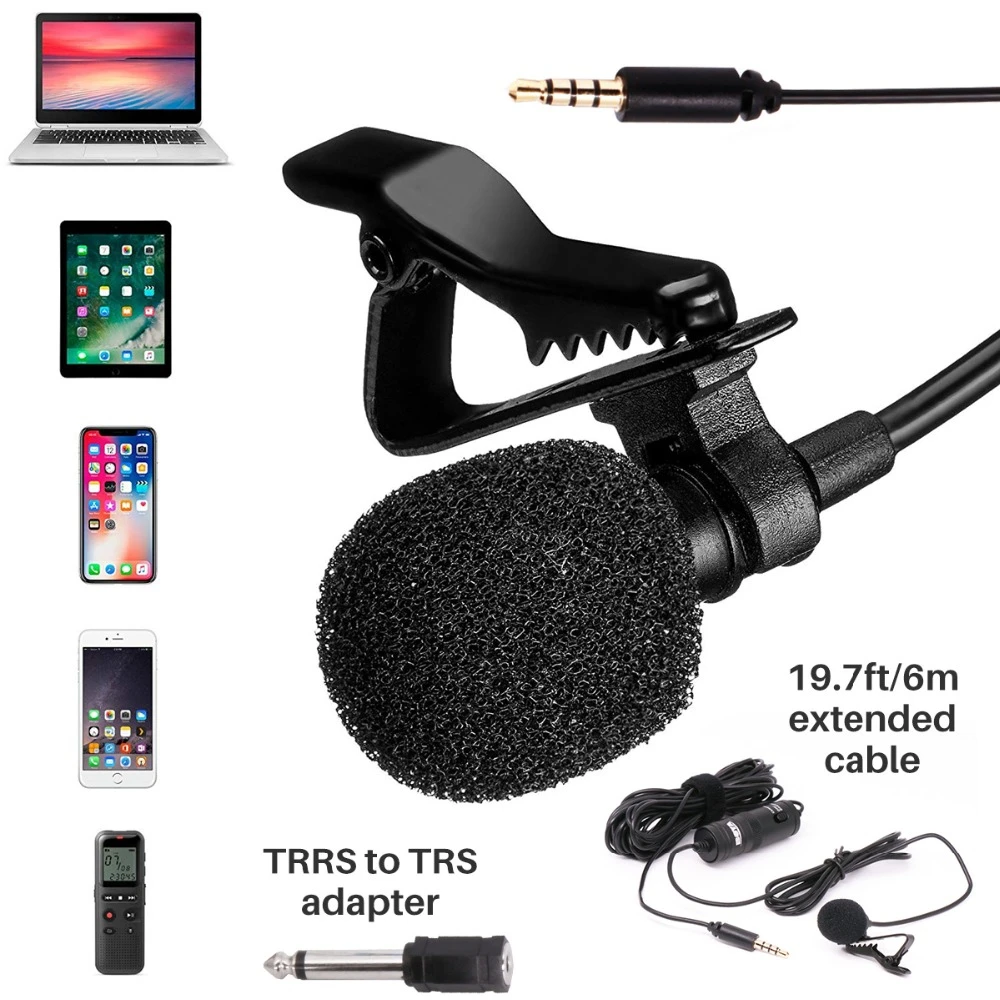 ROGTZ - Mic thu âm mini BOYA BY-M1 | Lavalier | Hypercardioid | 50Hz-16kHz | -45dB | +20dB | 24dB A | 200Ω | 130dB | Pin AAA | 70-80 giờ | 3.5mm | Ios, Android, DSLR, Máy quay phim | Cắm là dùng | Loại bỏ tạp âm | Vỏ nhôm | Chống va đập | Hàng Chính hãng