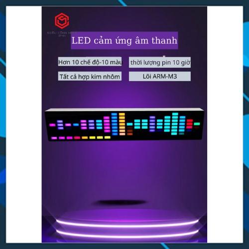 Màn hình led , bảng led cảm biến theo nhạc , âm Music Spectrum Glowup S01 10 chế độ , Độ Mixi stream