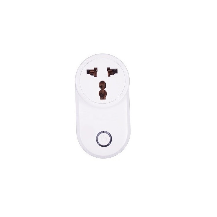 Ổ cắm điều khiển từ xa qua wifi SA 10A - Tặng kèm quạt cắm cổng USB mini (vỏ nhựa, màu ngẫu nhiên)