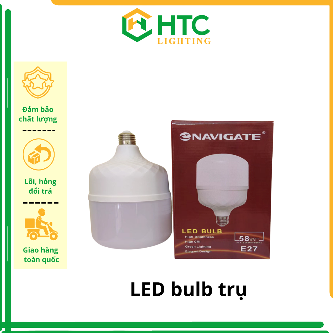 BÓNG LED TRỤ 28W-38W-48W-58W