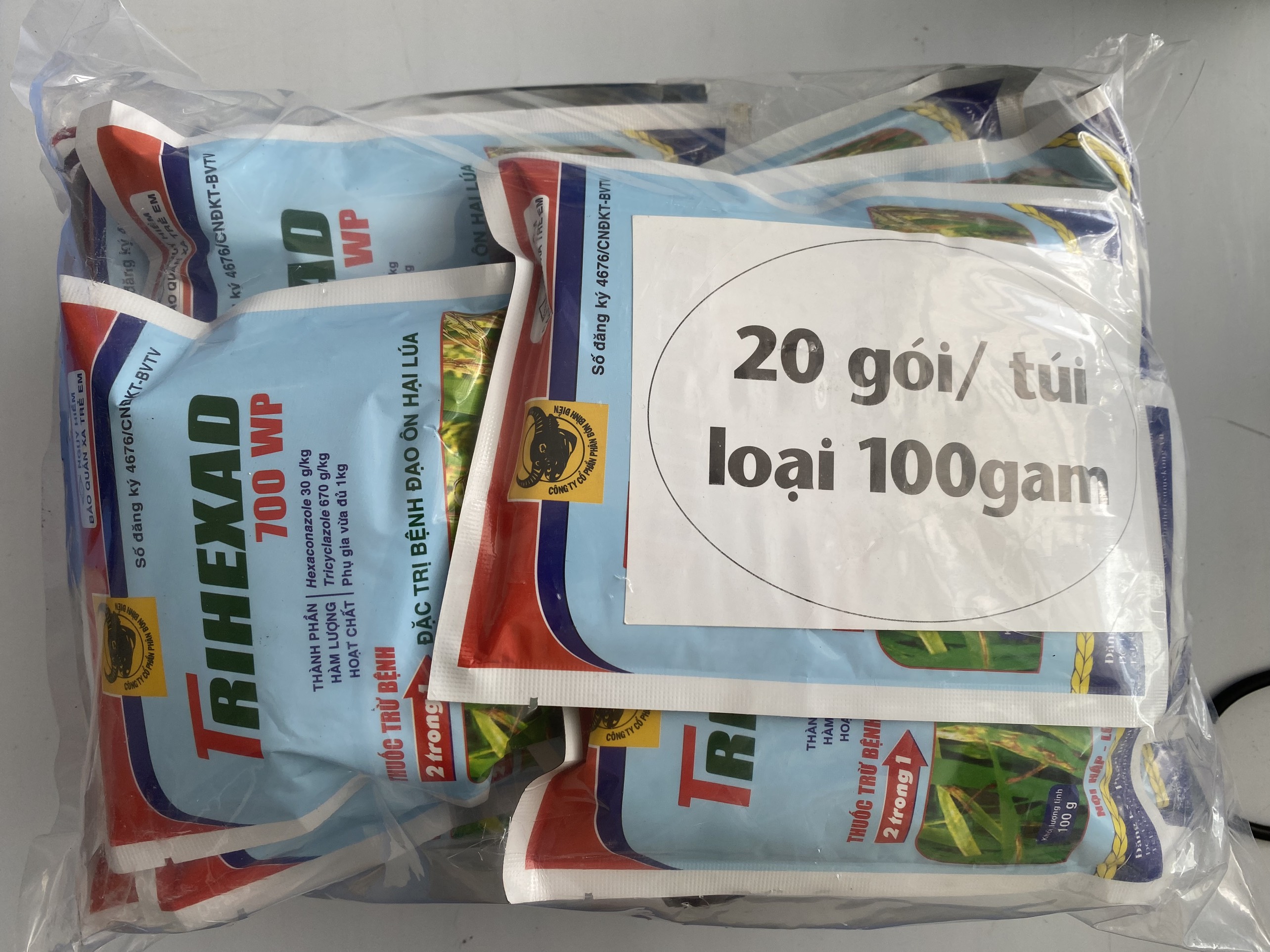 TriHexad 700WP đặc trị đạo ôn | Gói 100g