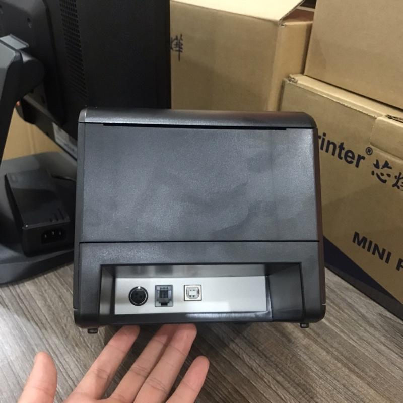 Máy in hóa đơn , máy in nhiệt, kết nối wifi/usb Xprinter XP-N160II, máy in bill điện thoại /tốc độ in 160mm/s - Hàng chính hãng .