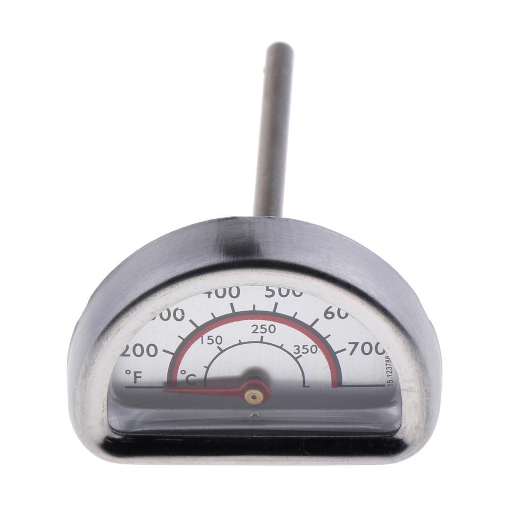 3xPrecise Semicircle Oven Monitoring Thermometer BBQ Cooking Thermometer Gauge