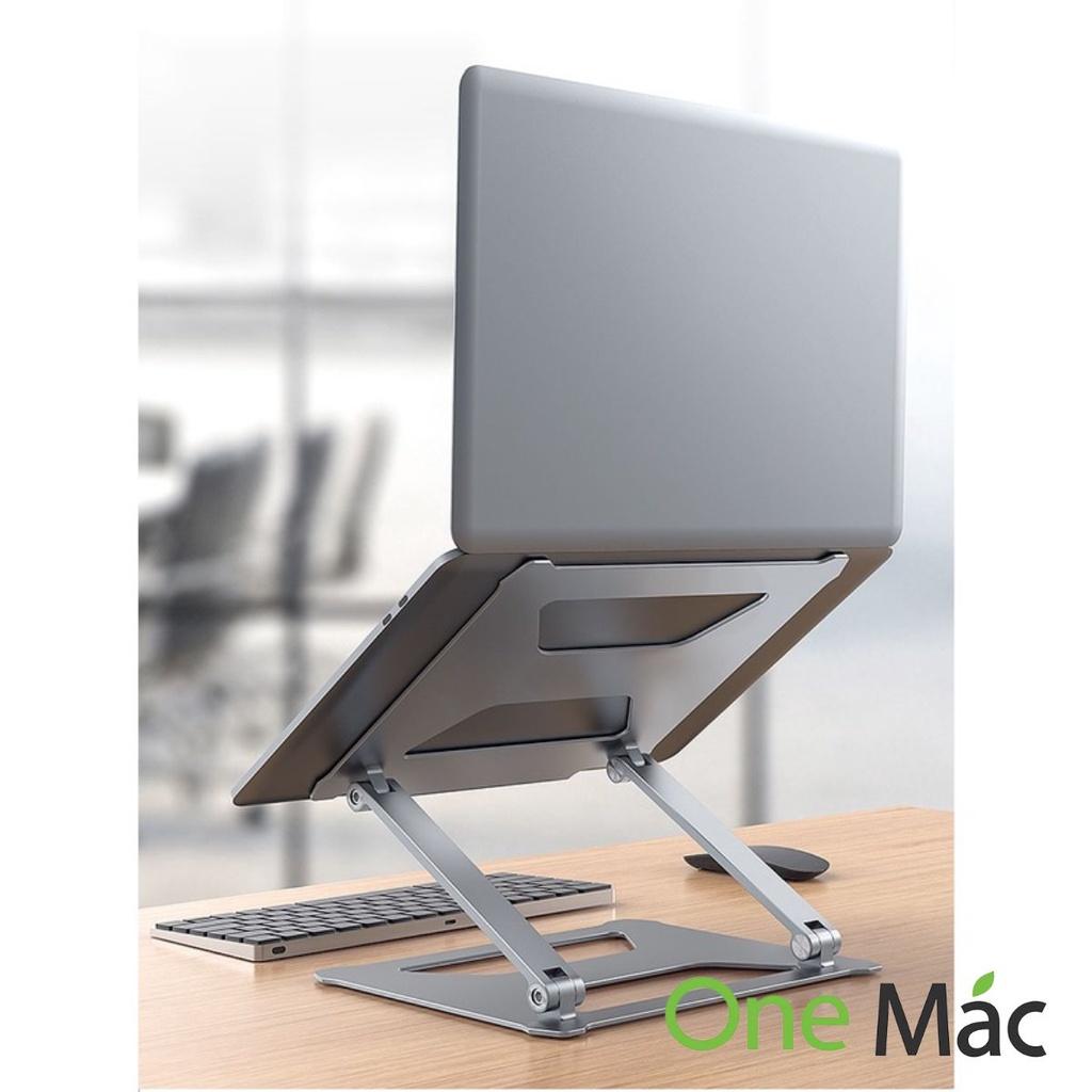 Giá đỡ để laptop stand notebook Macbook máy tính xách tay hợp kim nhôm có thể điểu chỉnh kiêm tản nhiệt P18.