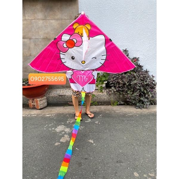 Diều hello kitty - TẶNG TAY CẦM diều thả 150 mét + TÚI ĐỰNG