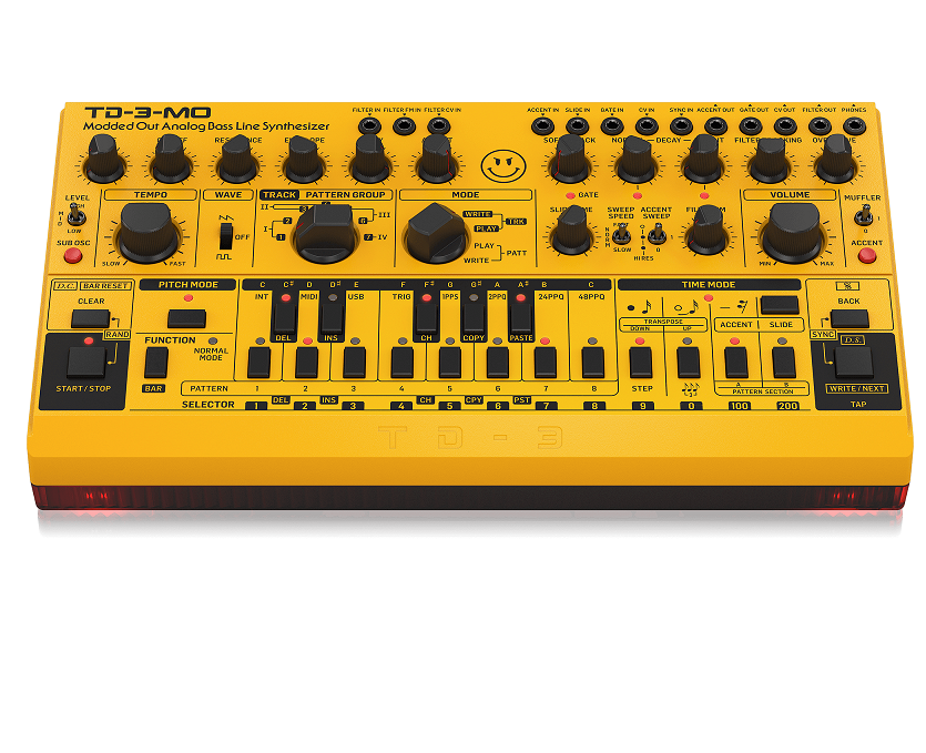 Bộ Tổng Hợp Tiếng Analog Synthesizers Behringer TD-3-MO-AM- Hàng Chính Hãng