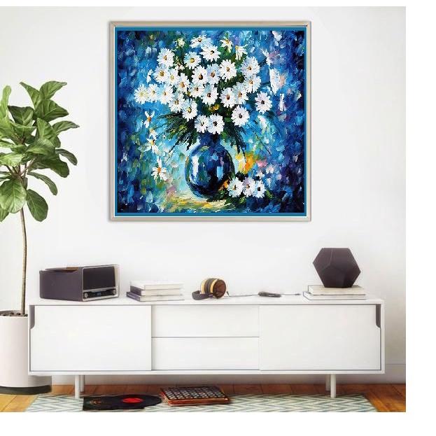 Tranh canvas căn hộ sang trọng, giá xưởng 60*80