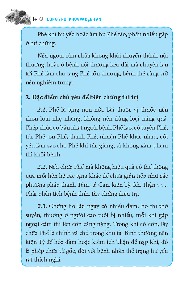 Đông Y Nội Khoa Và Bệnh Án