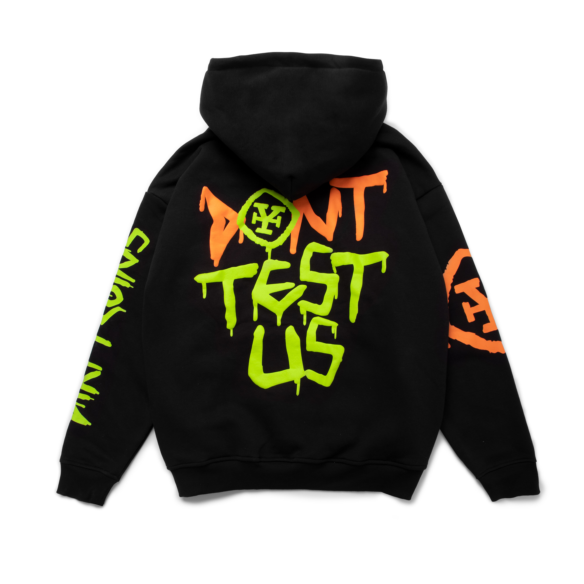 Áo Khoác DirtyCoins Don't Test Us Hoodie - Black