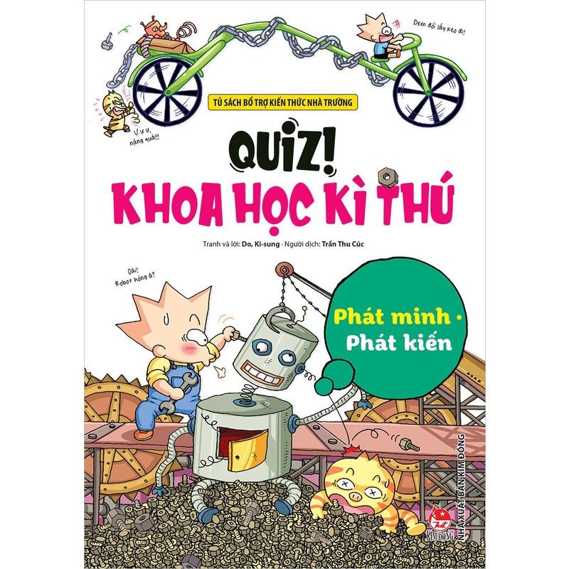 Sách - Quiz! Khoa học kì thú - Phát minh Phát kiến