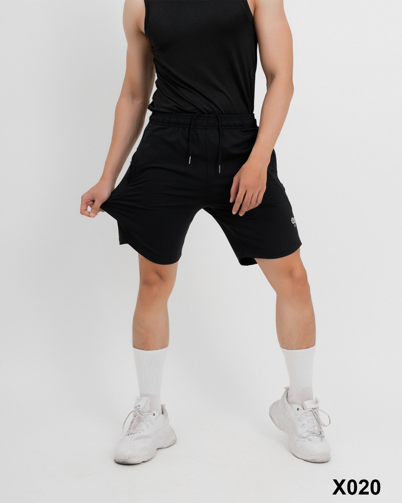 Quần Short Thun Nam Form Rộng Basic Thể Thao Tập Gym Chạy Bộ - X9 Sportswear - X020