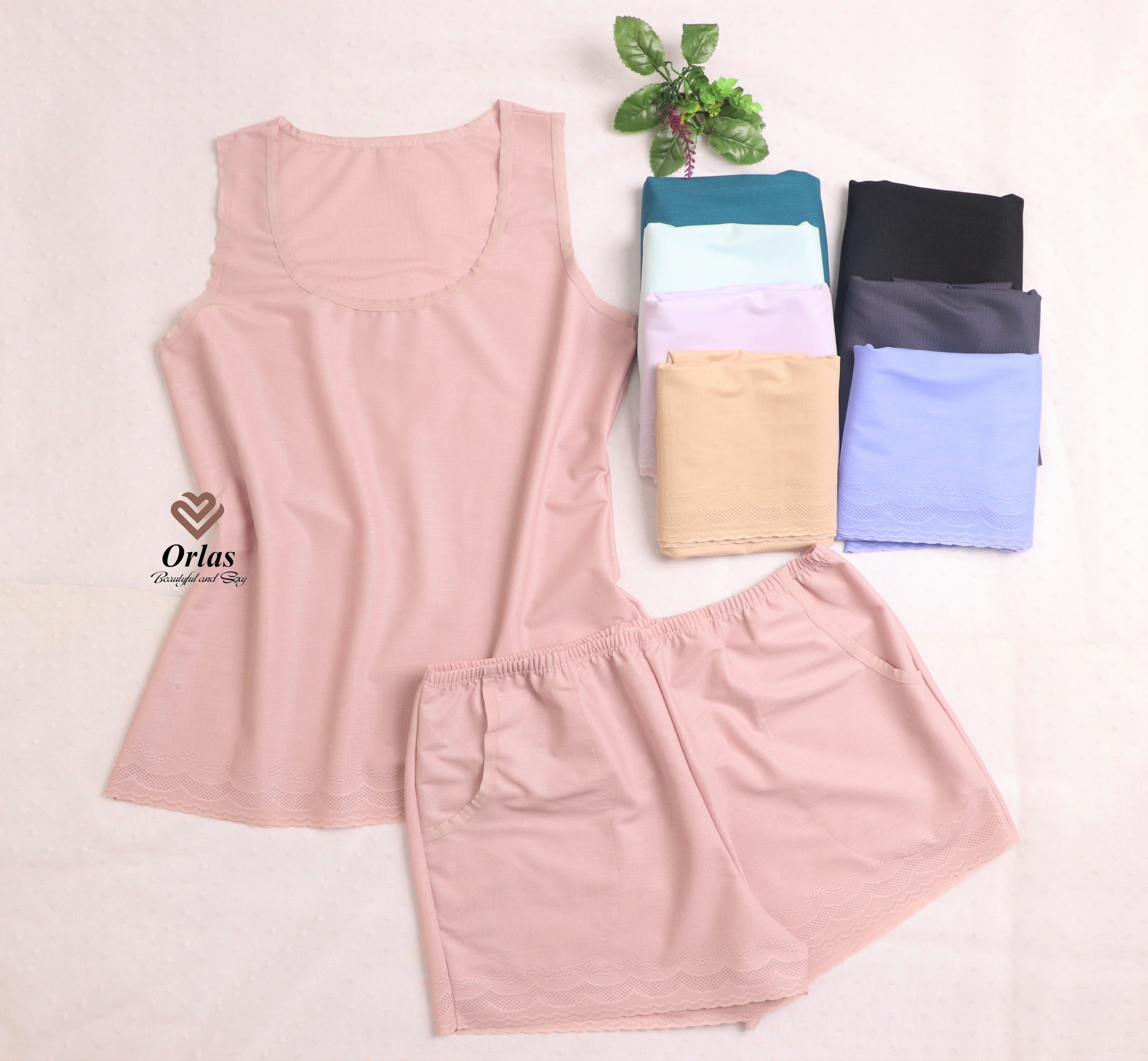 Đồ mặc nhà vải dệt kim Orlas N299