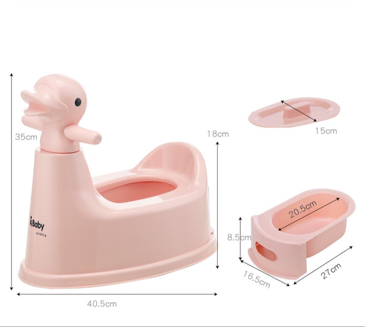 BÔ VỆ SINH CHO BÉ BÔ VỊT MÀU HÀN QUỐC - BÔ VỊT CHO BÉ XINH