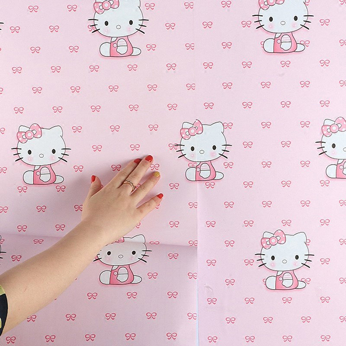 10m Giấy dán tường Hello Kitty C0036