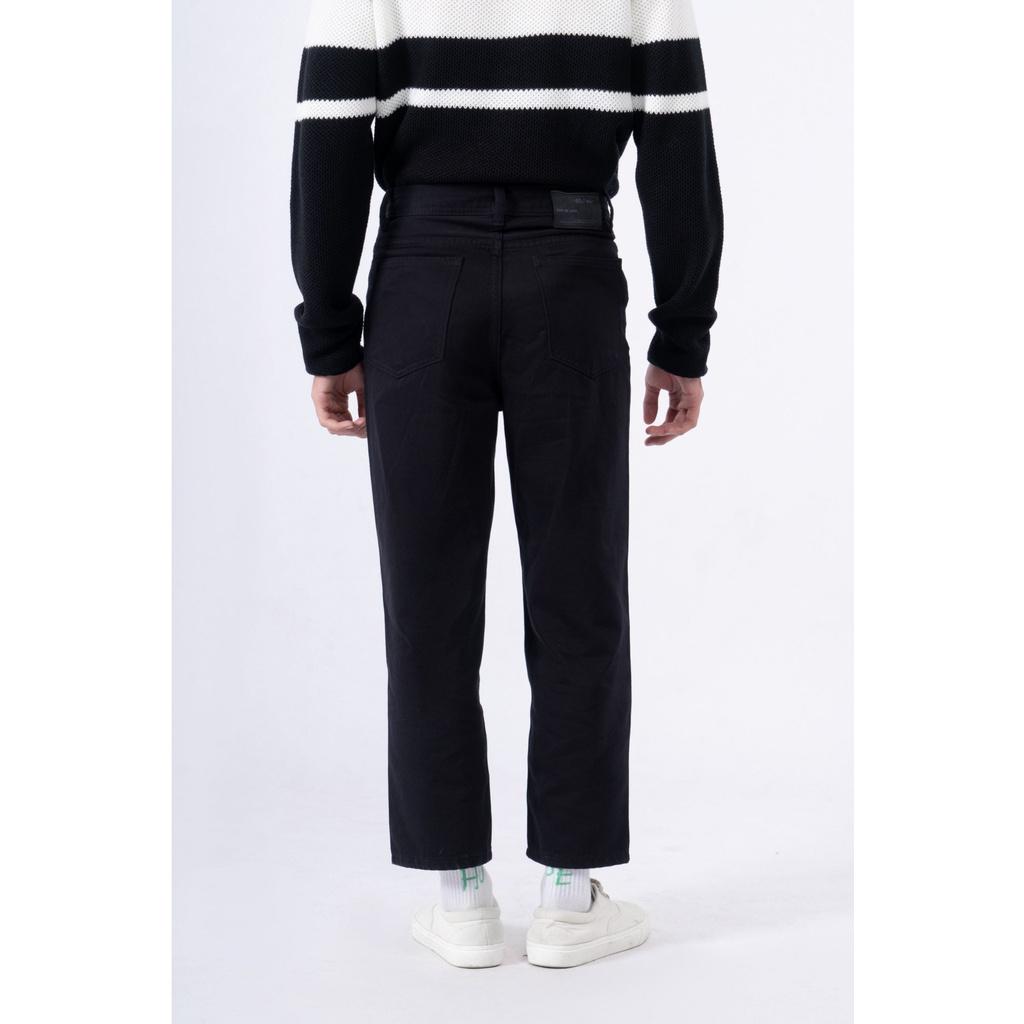 QUẦN JEAN TRƠN COTTON (2 màu TRẮNG / ĐEN) FORM STRAIGHT - 10S21DPA029 | LASTORE MENSWEAR