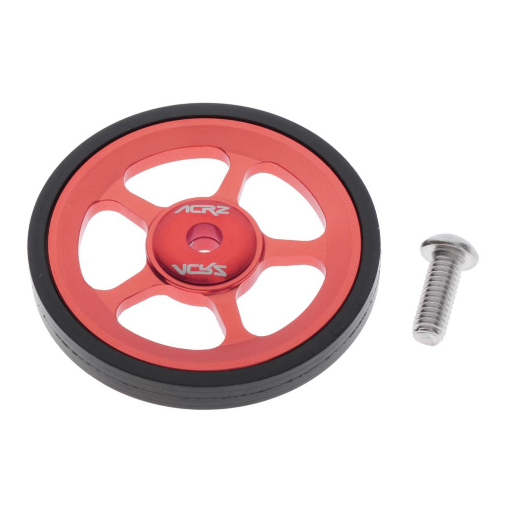 Premium Folding Bike Easy Wheels Modified Easywheel for Brompton