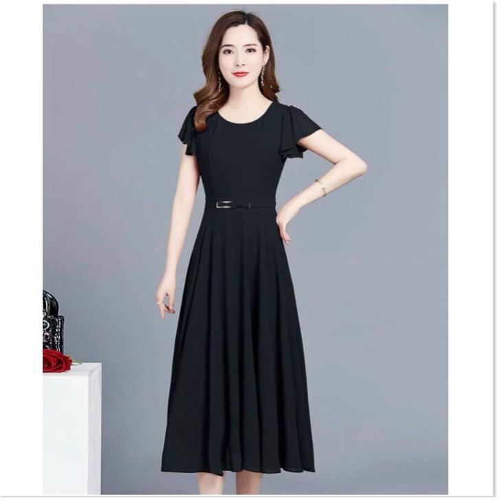 ĐẦM UMI NHÚNG TAY SIÊU XINH,THIẾT KẾ HỌA TIẾT TRƠN NHƯNG VÔ CÙNG SANG TRỌNG LANA FASHION