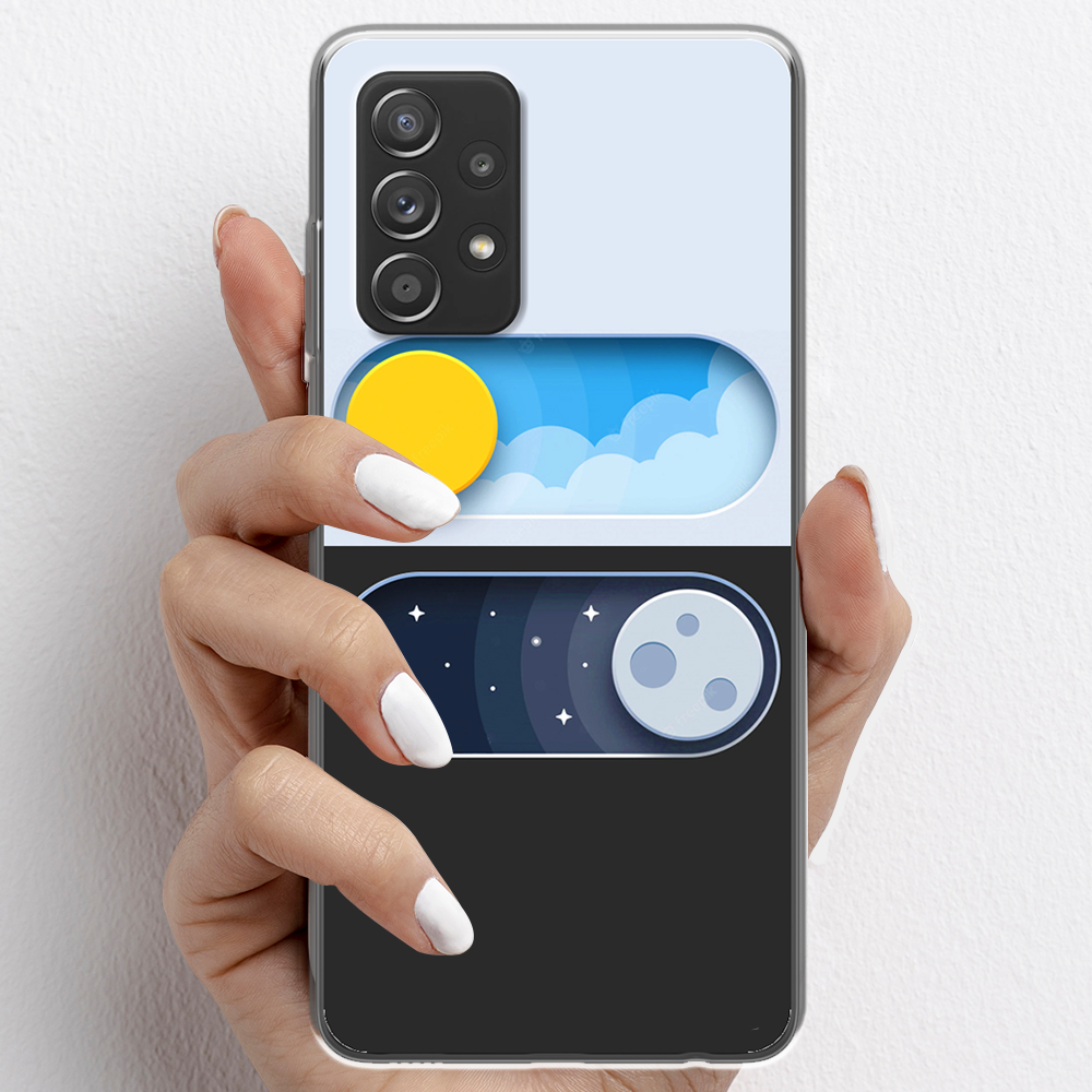 Ốp lưng cho Samsung Galaxy A52 , Samsung Galaxy A52s 5G nhựa TPU mẫu Ngày đêm