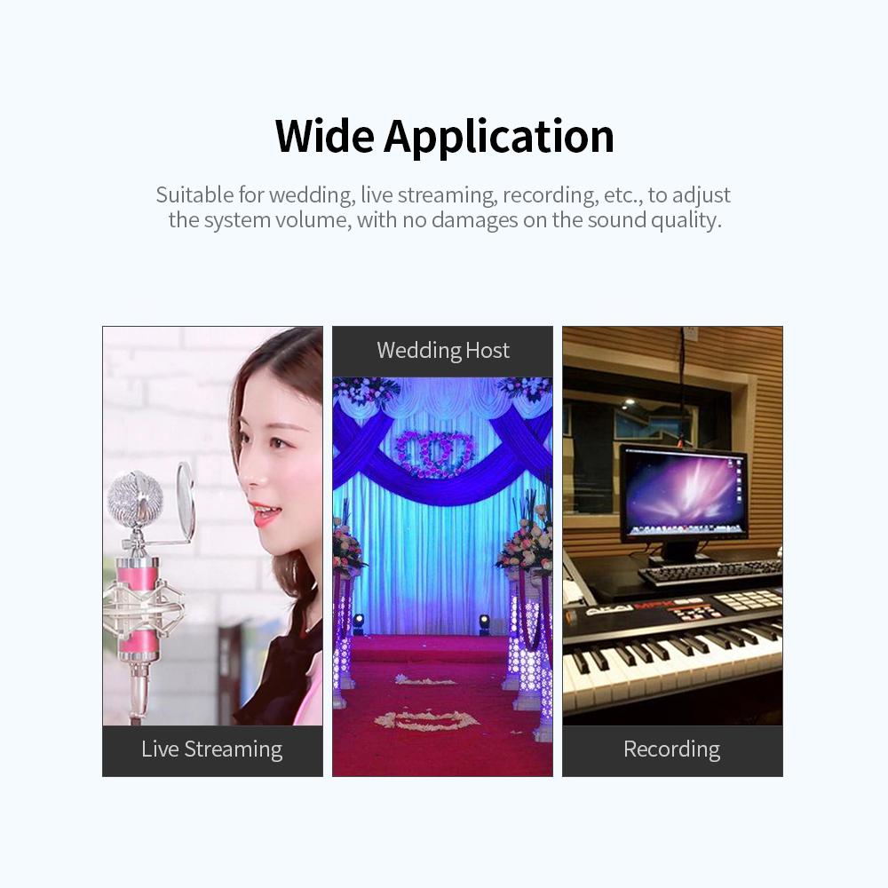 Bộ điều khiển AIMOS Audio Knob âm lượng đa phương tiện USB đa năng,bằng kim loại